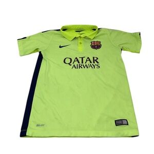 NIKE FCB Barcelona 3rd Third Football Soccer Shirt Jersey Size Youth Large